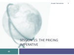 Session 6: Estimating cost of debt, debt ratios and cost of capital