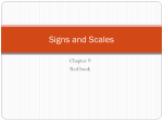 Signs and Scales