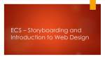 ECS * Storyboarding and Introduction to Web Design