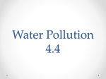 Water Pollution 4.4