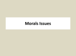 Morals Issues History of Abortion in US Under Common Law