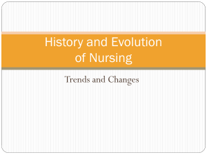 History of Nursing - Denver School of Nursing