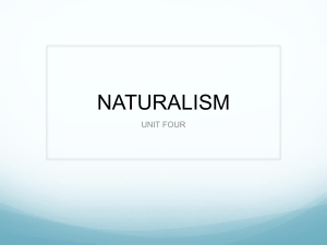 naturalism - elu
