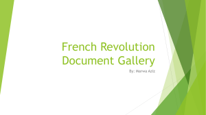 French Revolution Document Gallery