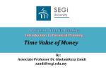 Finding the Present Value of an Ordinary Annuity