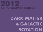 Galactic Rotation and Dark Matter Powerpoint