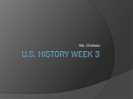 US History Week 3