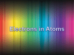 The electron! Speed and energy notes