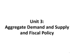 Aggregate Supply, Demand, and Equilibrium