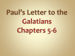 Galatians_5-6 - Purified by Faith