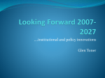Looking Forward 2007-2027