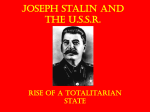 The Stalin Years - extra ppt File