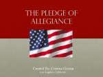 The Pledge of Allegiance - Can u answer my question