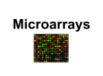 Microarrays - TeacherWeb