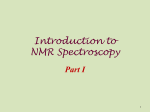 NMR Spectroscopy I - UCLA Chemistry and Biochemistry
