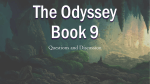 The Odyssey Book 9 - Ms. Chapman`s Class (Pre-AP)