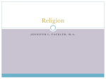 Religion (O). - HCC Learning Web