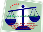 Food Safety and Adulteration