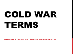 Cold War Activity