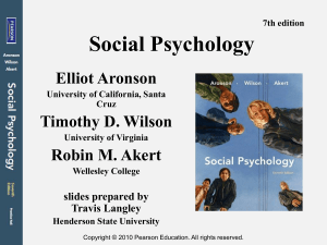 Social Psychology - rhinebeckcsd.org