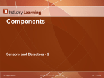 Components Sensors and Detectors - 2