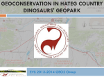 Geoconservation in HaTeg Country Dinosaurs` Geopark