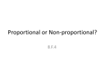 Proportional or Non