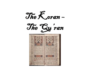 The Koran - gibsonenglish10vvhs