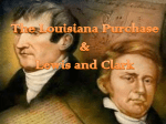 Notes - Louisiana Purchase