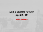 Unit 6 Content Review pgs 24 - 28