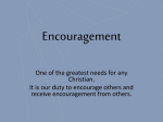 Encouragement - Simple Bible Studies