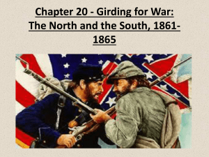 Chapter 20 - Girding for War