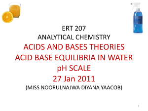 analytical chemistry lecture 8