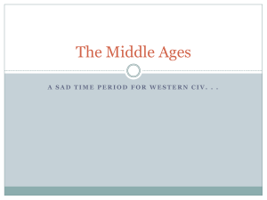 The Middle Ages