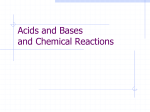 12. Acids and Bases