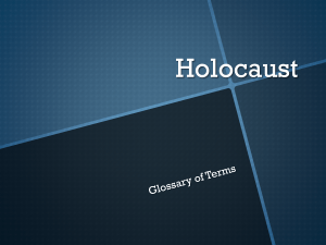 Holocaust - Midway ISD