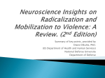 Neuroscience Insights on Radicalization and