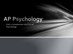 AP Psychology - Airport High School
