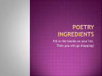 Elements of Poetry - tippcityschools.com