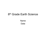 8th Grade Earth Science
