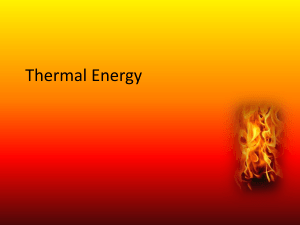 Thermal Energy