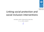 Social Inclusion and Social Protection Concepts