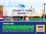Chapter 6: Prices Section 3