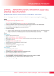 CHAPTER 2 - PULMONARY FUNCTION, TRANSPORT OF BLOOD