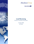 Lead Nurturing - Content Marketing Institute