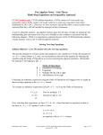 Pre-Algebra Notes – Unit Three: Multi-Step Equations and