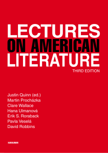 lectures on american liter ature