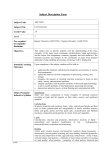 Subject Description Form