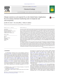 Climate controls on soil respired CO2 in the United States