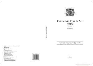 Crime and Courts Act 2013